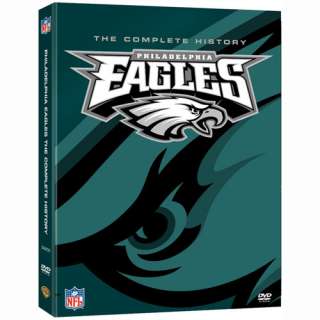 Philadelphia Eagles DVDs Warner Brothers History of Philadelphia 