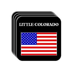  US Flag   Little Colorado, Arizona (AZ) Set of 4 Mini 