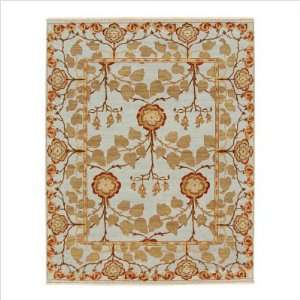  Opus Tree of Life Sky Blue Contemporary Rug Size 10 x 14 