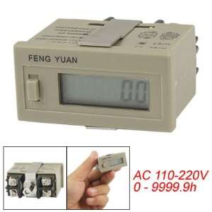  Amico 0 9999.9 Hour Counting Range Digital Time Counter AC 