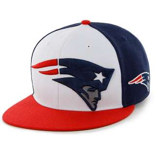 Mens 47 Brand New England Patriots Tri Color Colossal Structured 