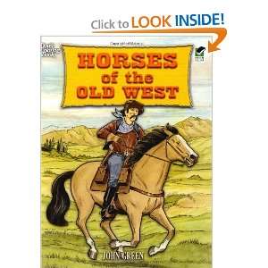  Horses of the Old West (Dover Nature Coloring Book 