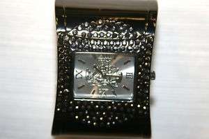 CEIQNY Classy Rhinestone Black Watch NEW Wristwatch  