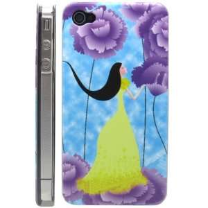 com Apple iPhone 4 / 4s Wonderful Cartoon Girl Case cover for iPhone 