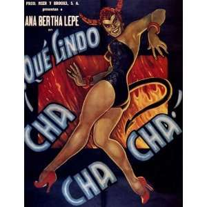 11 x 17 Inches   28cm x 44cm) (1955) Spanish Style A  (Ana Bertha Lepe 
