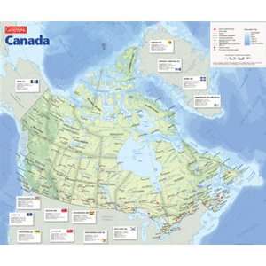  Map of Canada 1000pc Jigsaw Puzzle Toys & Games