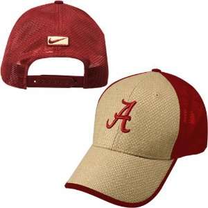  Nike Alabama Crimson Tide Basketweave Mesh Hat Sports 