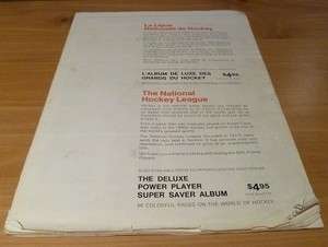 1970 71 Esso Power Play Album + Near Stamps Set  