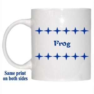  Personalized Name Gift   Frog Mug 
