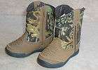 Toddler boys / girls camouflage cowboy / western boots , sz 4 , NEW