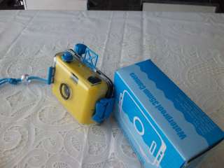 Underwater LOMO Film Camera, tunnel effect, yellow case  