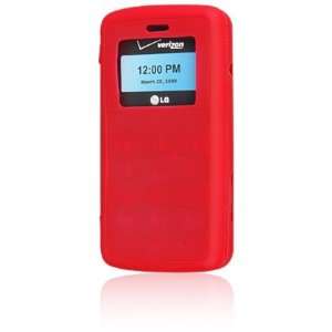  New Red Color Silcone Lg Env2 Envy 2 Cell Phone Case Electronics