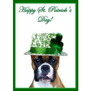  Happy St. Patricks Day Boxer greeting card Health 