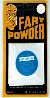 FART POWDER farting gag novelty prank practical joke  