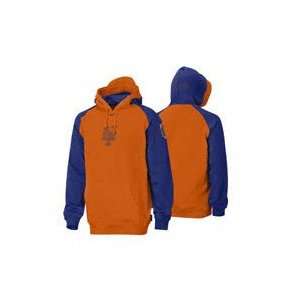  New York Mets Hooded Logo Hoody Sweatshirt: Sports 