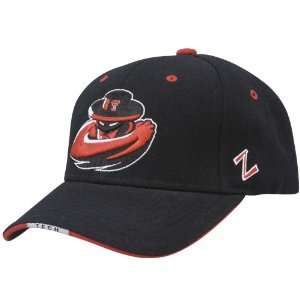  Zephyr Texas Tech Red Raiders Black Gamer Hat