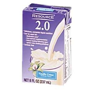  Nestle Resource 2.0 (8 oz. Brik Packs) (Case of 27 