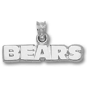   Chicago Bears Bears Pendant Sterling Silver GEMaffair Jewelry