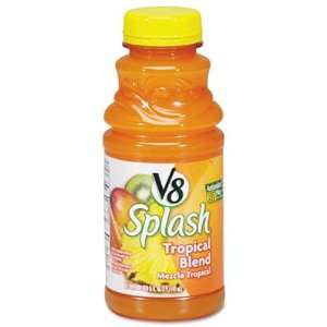  V 8 Splash, Tropical Blend, 16 oz. Bottle, 12/Box Office 