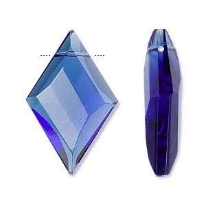  #4210 Celestial Crystal® Focal Bead, light blue, 32x20mm 