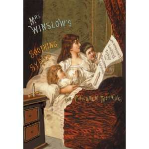  Mrs. Winslows Soothing Syrup 24X36 Giclee Paper