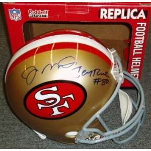  Signed Joe Montana Helmet   Replica: Sports & Outdoors