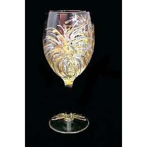  Fireworks Design   Wine Glass   8 oz