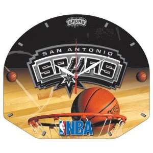  San Antonio Spurs High Definition Plaque Clock: Sports 