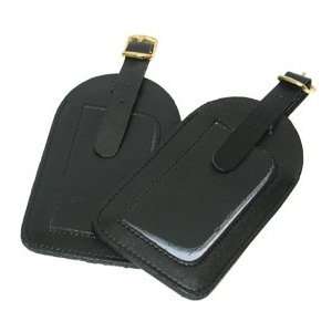    Franzus P 2010   2 Pack Leather Luggage Tags