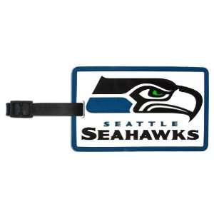  Seattle Seahawks   NFL Soft Luggage Bag Tag: Sports 