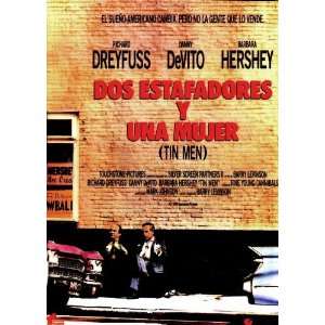 Tin Men Movie Poster (11 x 17 Inches   28cm x 44cm) (1987) Spanish 