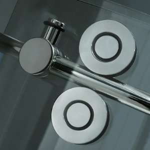 Frameless Sliding Tub Tub Door Frame Finish: Chrome, Glass Type / Door 