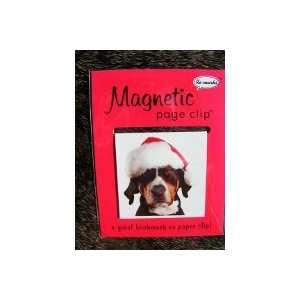   Santa Hat Deluxe Single Magnetic Page Clip Bookmark By Re marks
