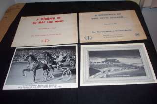 Vintage Roosevelt Raceway Horse Racing Souvenir Prints  