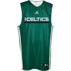  Adidas Boston Celtics Green Reversible Sleeveless Shirt 