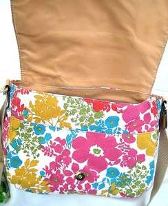 NWT RELIC by FOSSIL GIA MESSENGER FLORAL Crossbody Bag Purse Tote 