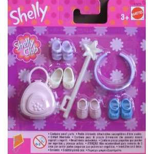  Barbie SHELLY (KELLY) Accessories Pack w Wand, Crown 