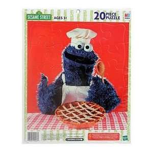  Sesame Street Chef Cookie Monster 20 piece puzzle Toys 