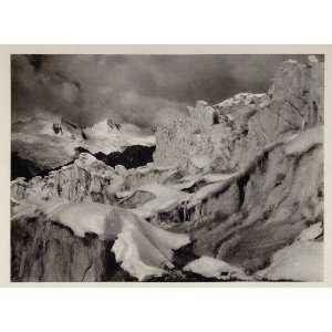 1931 Ancohuma Glacier Bolivian Andes Mountain Bolivia 