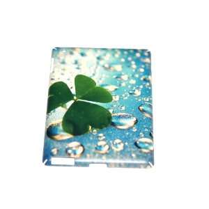  Color Painting Case for iPad 2 with Bright Color   Clover 