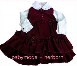 ausgefallenes Baby Kleid, Kleid + Bluse, Dirndl, Gr. 74 / 80 , Baby 