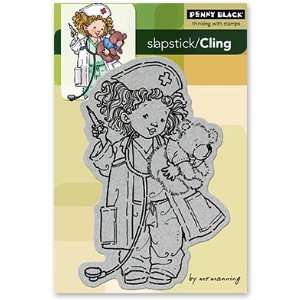  Penny Black Cling Rubber Stamp 4X6 Wishing You Well 