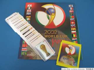 PANINI WM 2002 Japan & Korea 02   Komplettset + Album  