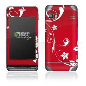  Design Skins for Samsung Wave 723   Christmas Heart Design 