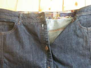 Jeansrock S. Oliver Selection Gr. 42, dunkle Waschung, wie neu! in 