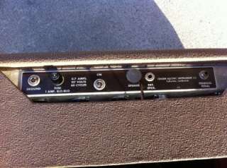   Original Vintage Fender Brown Princeton Pre CBS Tube Guitar Amplifier