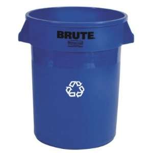  Rubbermaid Brute Recycling Cntnr 44 Gl Blu 4/ctn 