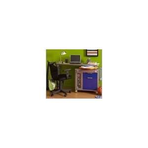 Mixter Maxâ¢ Student Desk with Orange & Green Swivel Tops and Rope 