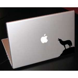  Apple Macbook Laptop Howling Twilight Wolf Decal 