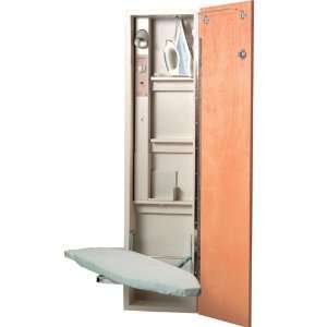   Ironing Board with Swivel Maple raised panel door